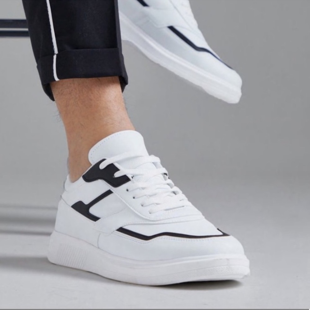 Boohoo man men’s Contrast panel trainer